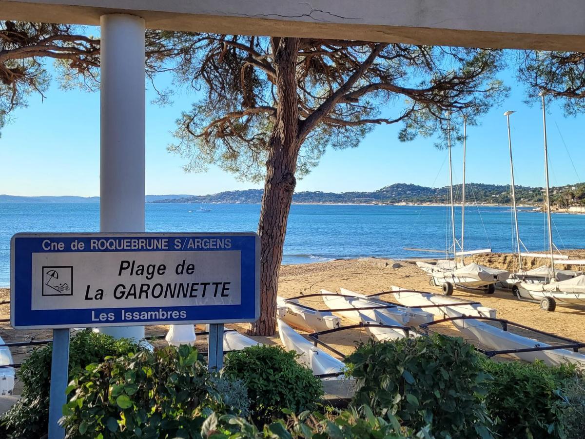 Villa Palm' Issambres 6-7 Personnes, Clim, Avec Piscine, Jardin Et Parking Prives La Garonnette-Plage Dış mekan fotoğraf