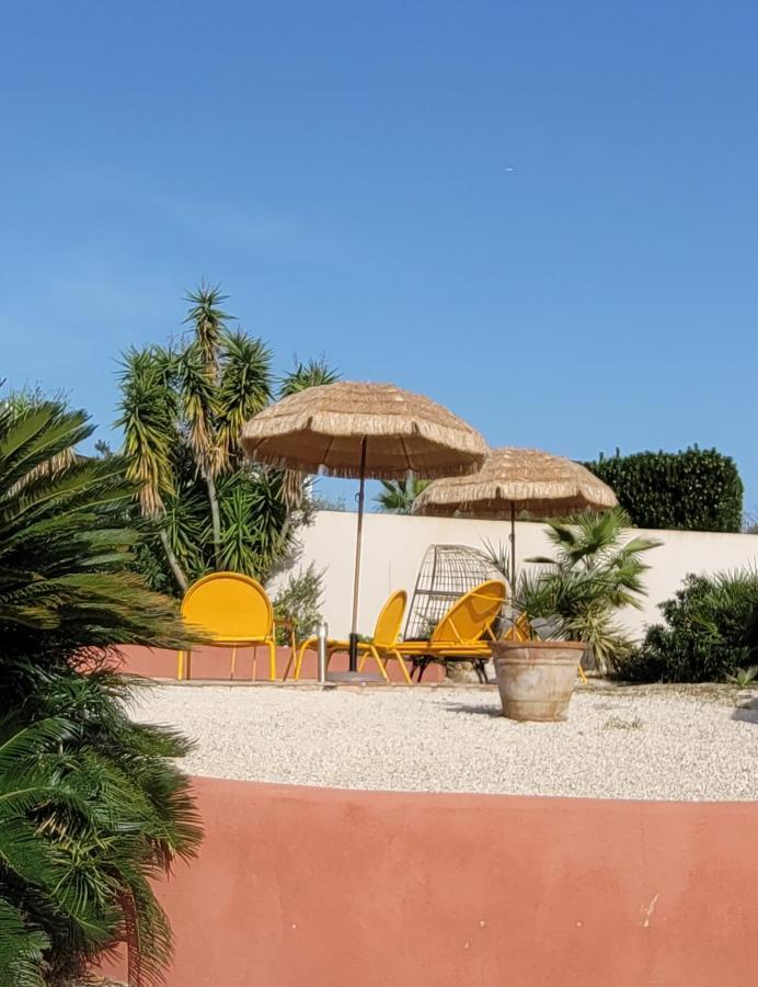 Villa Palm' Issambres 6-7 Personnes, Clim, Avec Piscine, Jardin Et Parking Prives La Garonnette-Plage Dış mekan fotoğraf
